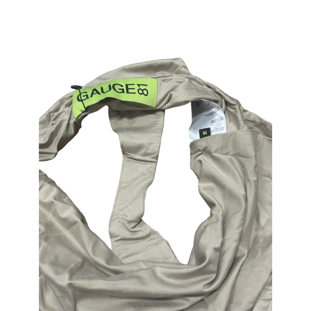 NWT Gauge81 Manaus Bodysuit Draped Bodice size medium in quicksand retails $415 - Picture 9 of 13